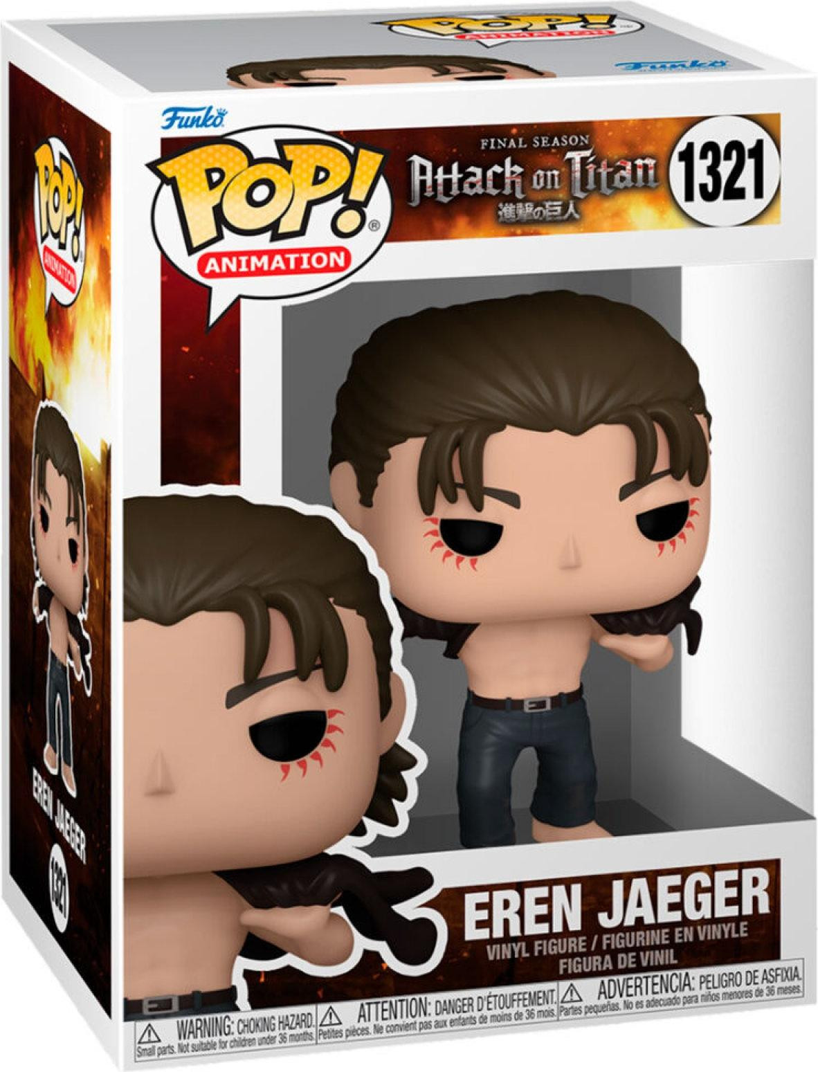 Funko Pop! Vinyl Figuur Attack on Titan - Eren Jaeger 1321