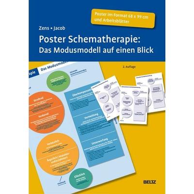 Poster Schematherapie: Das Modusmodell auf einen Blick, Taschenbuch von Christine Zens,Gitta Jacob, Beltz Verlagsgruppe GmbH & Co. KG