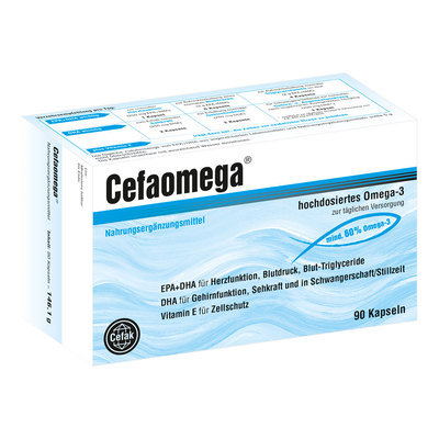 Cefak KG CEFAOMEGA Kapseln 146,1 g 07789835