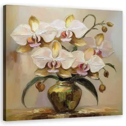 WANDBILD blumenstrauß in einer vase