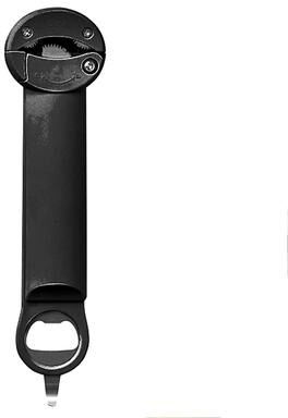 Uplift Essentials Multifunctional Retractable Universal Bottle Opener black