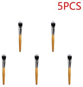Uplift Treasures Bamboo Facial Mask Brush For Smooth And Even Application 5pcs