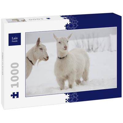 Lais Puzzle Ziegen im Schnee 1000 Teile