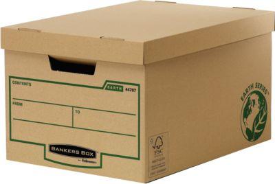Archivbox Bankers Box® Earth, passend für 5 Archivschachteln, 100 % Recycling-Karton, 10 Stück