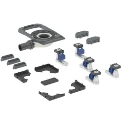 Geberit Duofix Duschwannenablauf 551556001 mit 5 Füßen, Sperrwasserhöhe 30mm