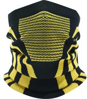Friendly Fresh Finds Winter Neck Warmer Gaiter Balaclava Face Mask Windproof Ski, Snowboard, And Motorcycle Cycling Gear For Men & Women. yellow free Size