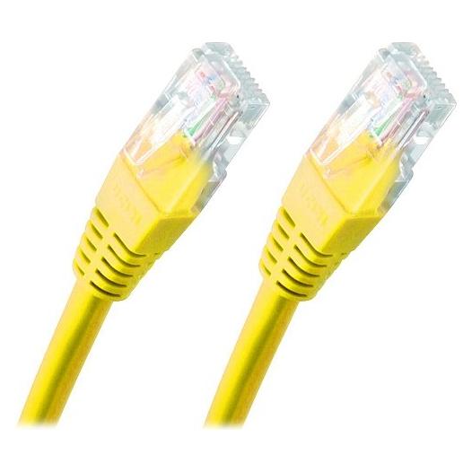 XtendLan CAT6 UTP 1m žlutá / Patch kabel (UTP, CAT6, 1 m) (PK_6UTP010yellow)