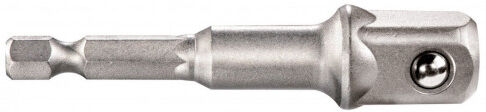 Metabo Piece de réduction, hexagonale mâle 1/4&amp;quot; E6.3 / carrée mâle 1/2&amp;quot;628838000
