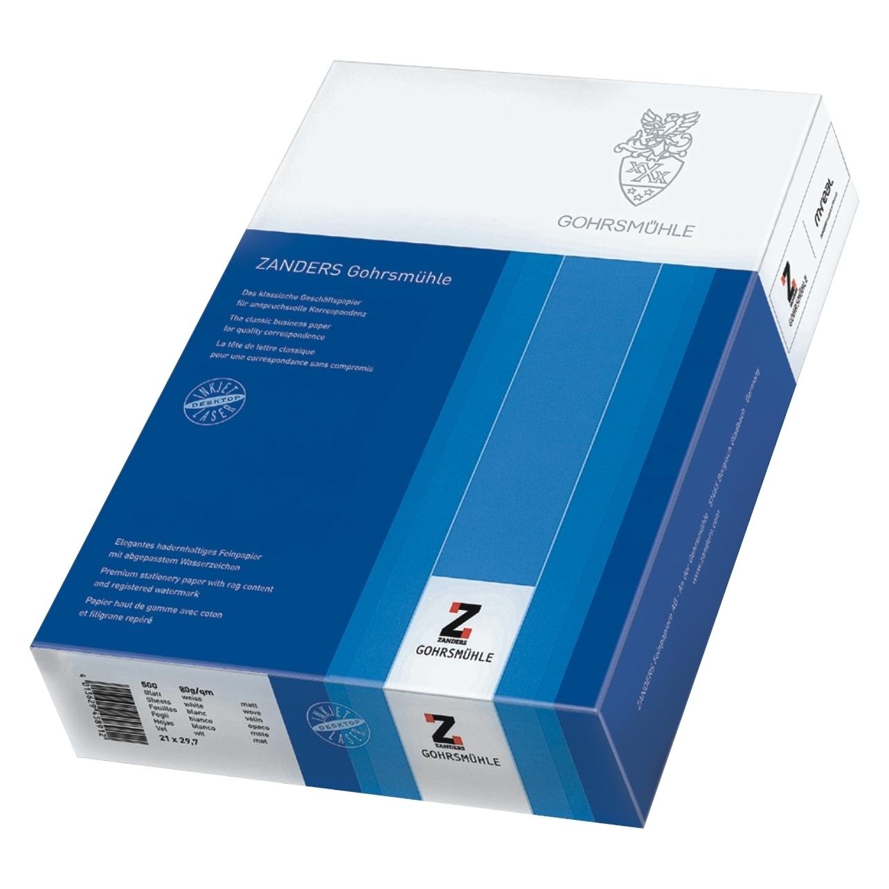 Gohrsmühle Briefpapier mit Wasserzeichen weiss DIN A4 100 g/qm 200 Blatt (1 Stk.) (VF5000097)