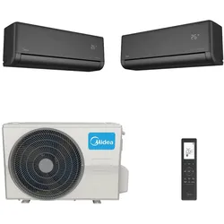 Midea Solstice 18 Duo Split Klimaanlagen Set Schwarz