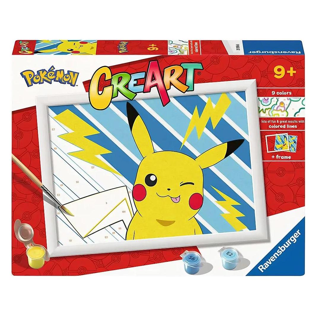 Ravensburger CreArt - Malen nach Zahlen - Cheeky Pikachu (25556)