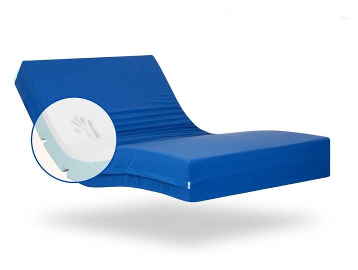 Geriafy - Matelas en mousse à mémoire de forme Professional V3\, 15 cm d'épaisseur Housse imperméable