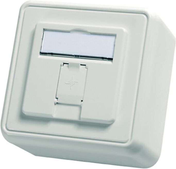 Telegärtner Modul-Aufnahme AP 80x80 1fach aws leer 100021381)