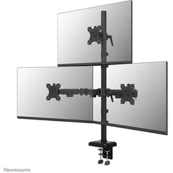 Neomounts DS60-600BL2-1 Monitorarm für drei Bildschirme 10-32 Zoll