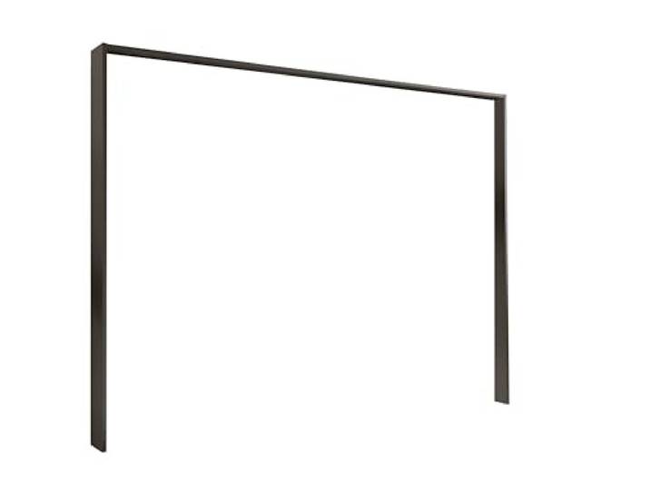 möbelando Passepartout >Daria< Viking Oak hell & Graphit Passepartout für Schwebetürenschrank 270 cm – modernes Design, Melamin, zerlegt, 275,8x213,9x23 cm – Zubehör für Schlafzimmer