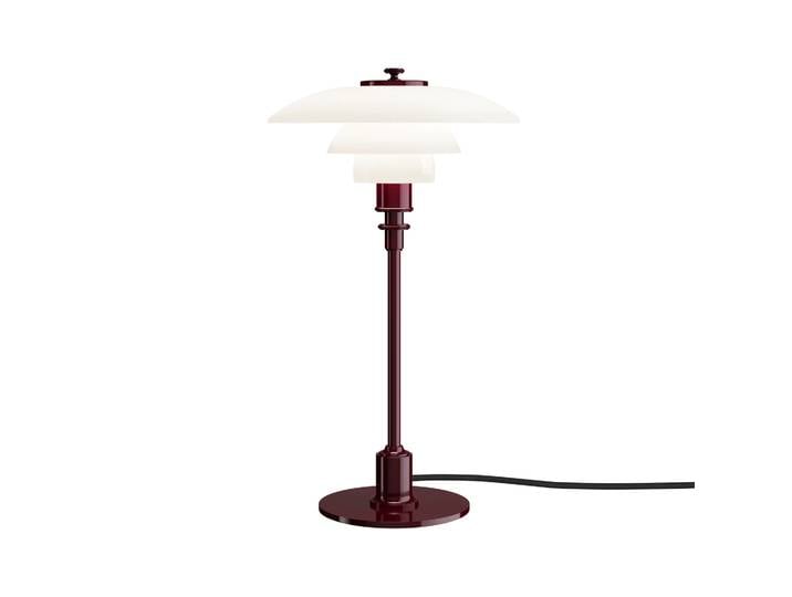 Louis Poulsen Lampe de table PH 2/1 Bordeaux glossy