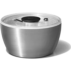 OXO Good Grips, Salatschleuder, Silber