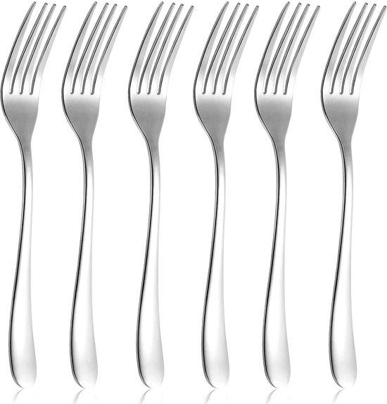 Benza Ibenzoa 6-delige set tafelvorken van 18/10 roestvrij staal