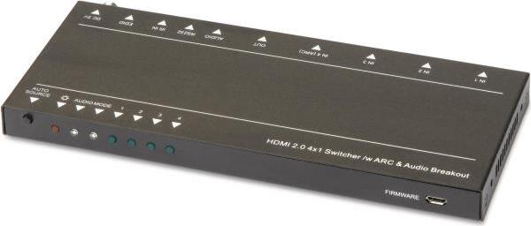 Kindermann HDMI Switch 41 automatic 4K60 (WUH4ARC-H2)