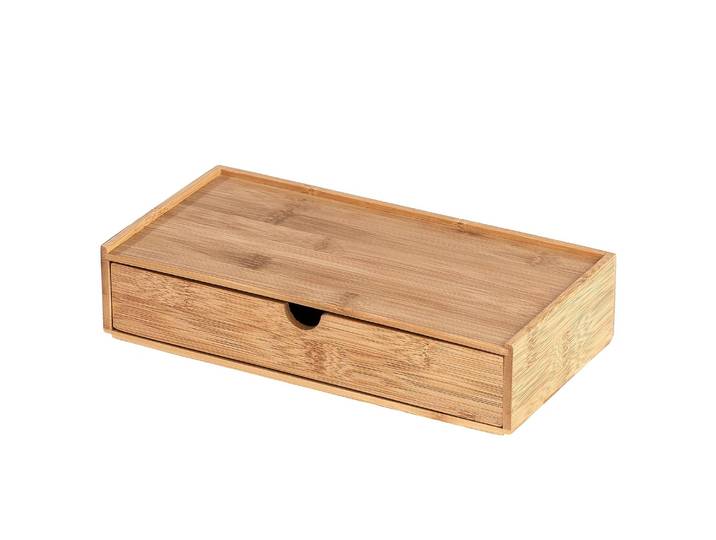 Boîtes bambou VII 28 x 7 x 14cm Multicolore