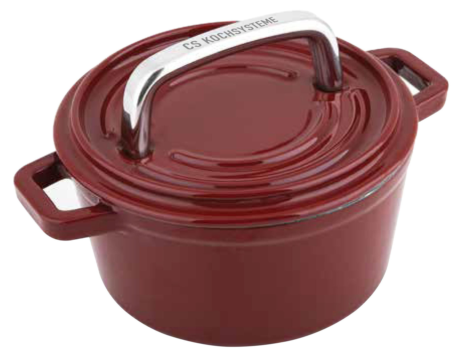 Carl Schmidt Sohn ALPEN Mini-kasserol, Rood, Diameter: 14 cm