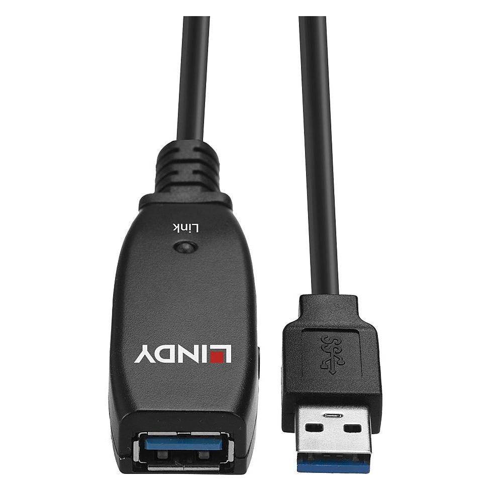 Lindy USB A - USB A (15 m, USB 3.2 Gen 1) (43322)