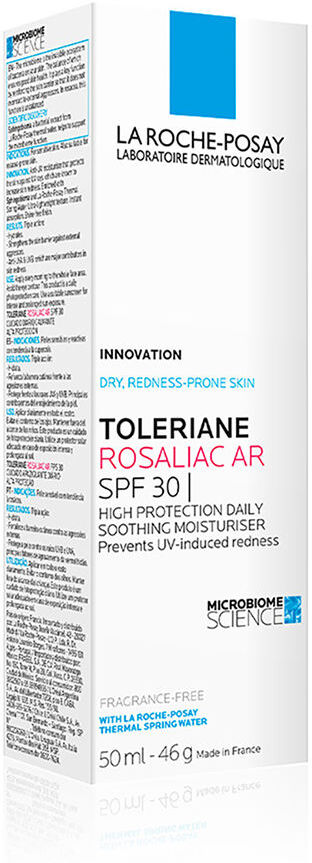 La Roche Posay Toleriane Rosaliac Ar Soin quotidien apaisant Anti-rougeurs, anti-brûlures et anti-UV SPF30 40 ml