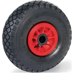 Fetra, Möbelrollen, Luftrad 70107 Rad-Ø 260 mm Tragfähigkeit 200 kg Ersatzrad Block 2 PR Rollenlager