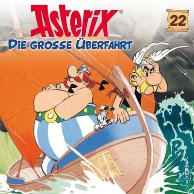 Asterix - CD. Hörspiele / 22: Die große Überfahrt - René Goscinny,Albert Uderzo, CD, 0602557101379