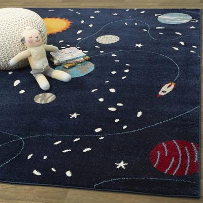Balta Rugs Mod-Tod Space Explorer Kids Area Rug