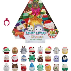 Squishmallows Squish-a-longs Adventskalender 2026 (enthält 24x 2,5 cm Mini-Squish)