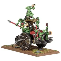Games Workshop Warhammer ToW - Orc & Gobelin Tribus Chariot à Pompe Snotlings (Metall)