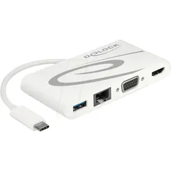 DELOCK 87731 - Dockingstation/Port Replicator, USB 3.1, Laptop