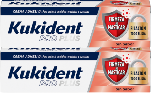 Kukident Pro Plus Firmeza 2x40g