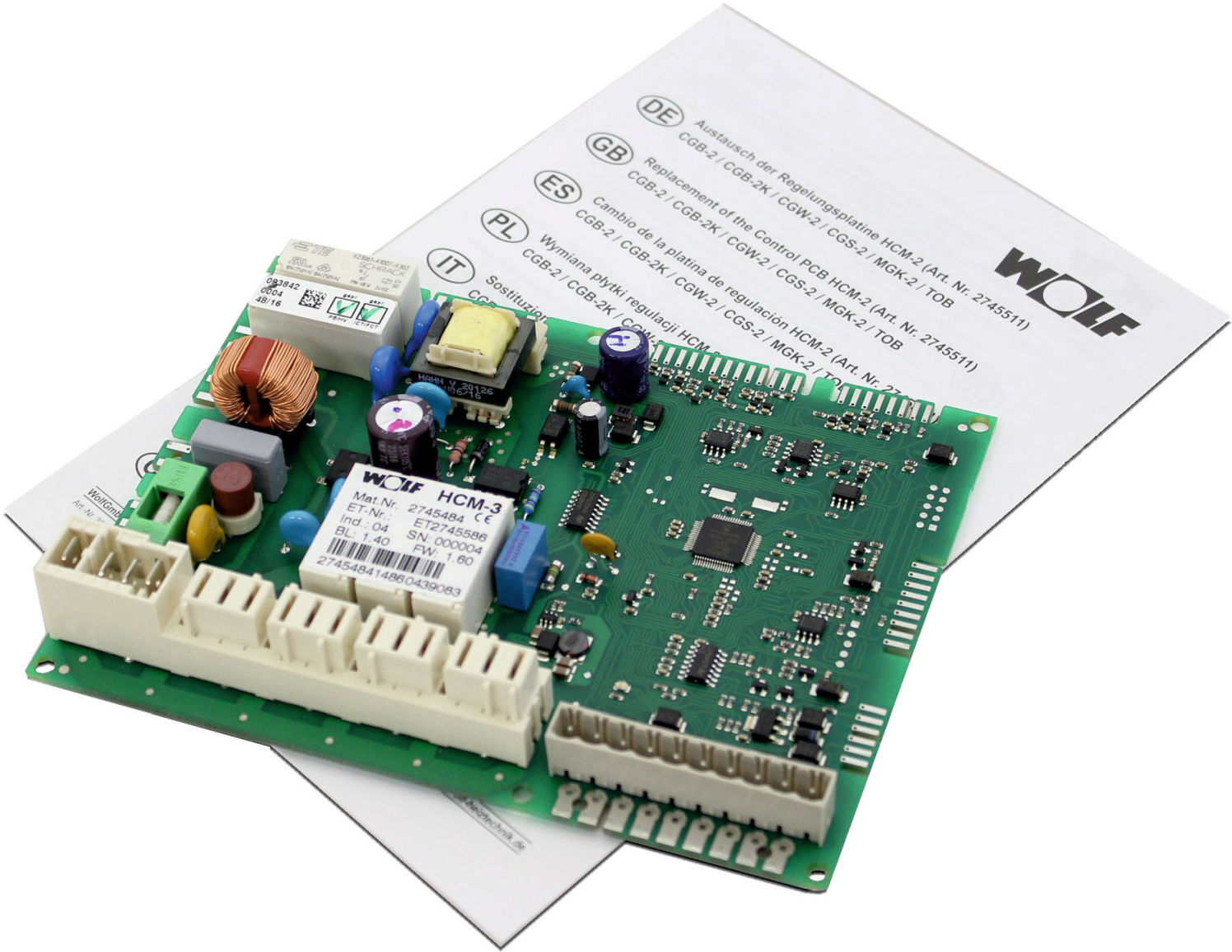 Carte de commande Wolf HCM-3 2745586 pour BWL-1S