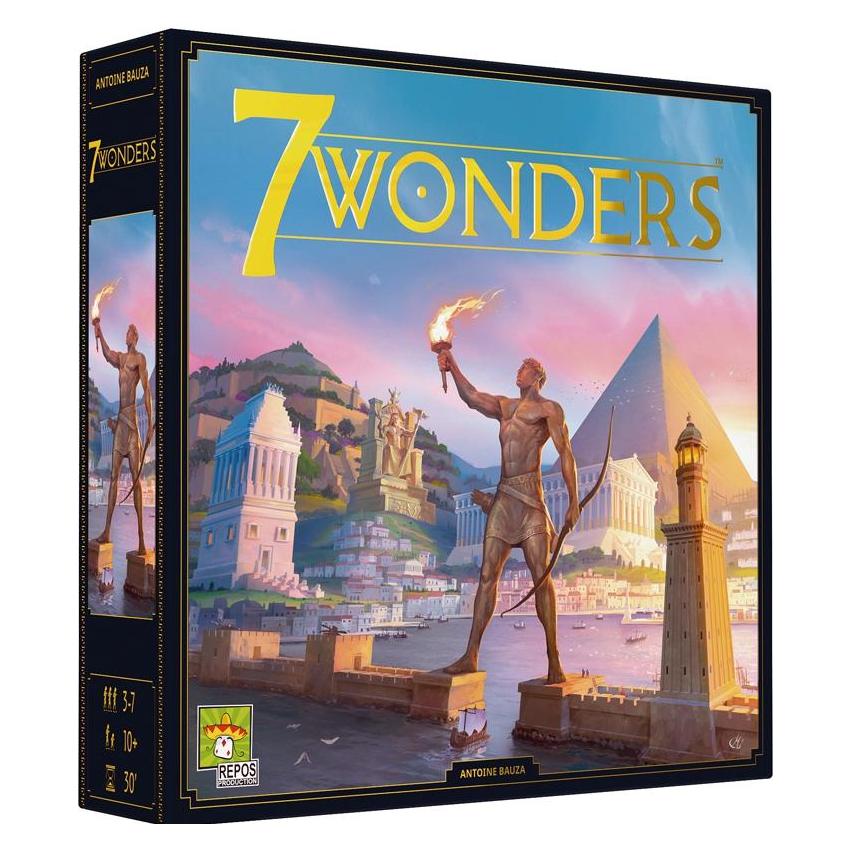 Repos Production 7 Wonders (f) (Französisch, 3 - 7 Spieler) (REP7W01FR)