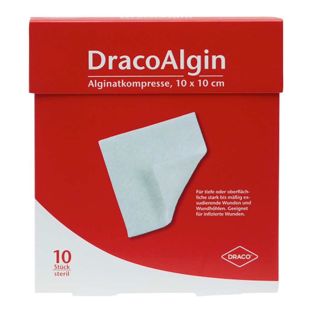 Dr. Ausbüttel GmbH & Co. KG Dracoalgin 10x10 cm Alginatkompresse 01003785
