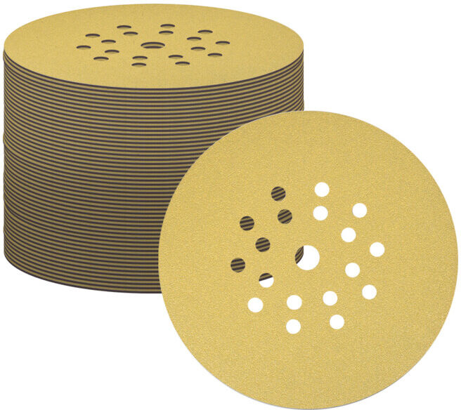 Disques abrasifs STIER Universal D225 / P100 / 18 trous, 25 pièces 25x (905213)