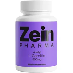Zein PHARMA Acetyl L-Carnitin 500mg 60 St Kapseln
