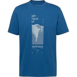 MAMMUT Herren Shirt Mammut Base T-Shirt Men Hand, Größe L in Blau Blau