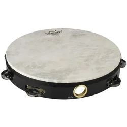 Remo TA-5110-70 Fiberskyn-Tamburin – 10 Zoll – Schwarz (Perkussion), Perkussion, Schwarz