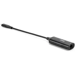 Club 3D Club3D Adapter USB-C > RJ45 5Gbps St/Bu retail (USB-C, RJ45 Gigabit Ethernet (1x)), Netzwerk Adapter, Schwarz