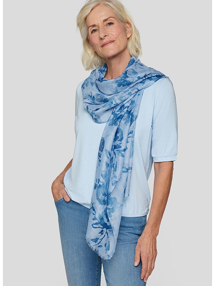 Rabe Schal in Hellblau - onesize