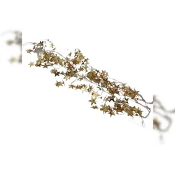 LED Sternen Lichterkette 1m in Gold oder Kupfer gold
