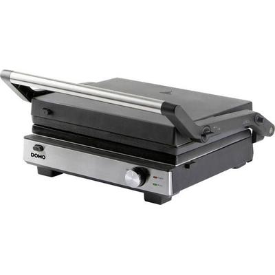 DOMO MULTIFUNKTIONALER KONTAKTGRILL 2-IN-1 Grill Schwarz
