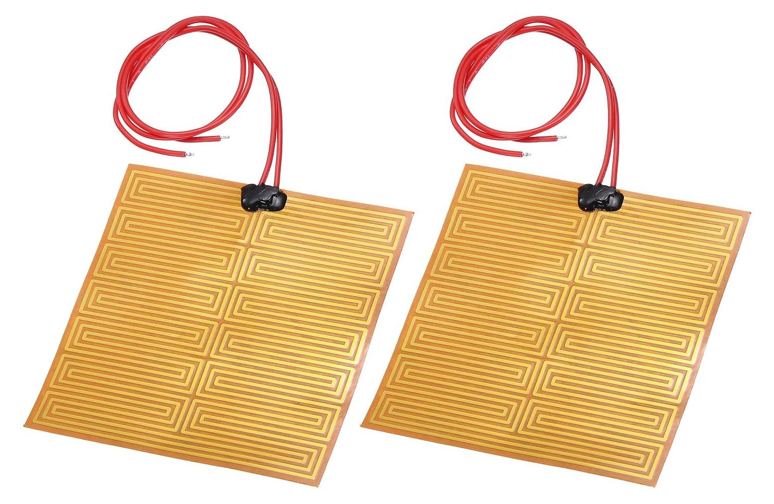 Lustrens 2 stuks verwarmingsfolie, 25 W, 12 V, 100 mm
