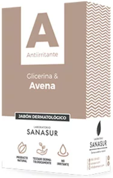 Sanasur Jabón Glicerina y Avena 100 gr