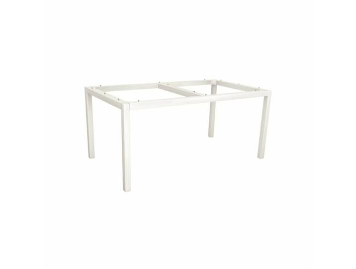 Stern Classic Tischgestell Aluminium graphit, weiß Tischbein mit Höhenausgleich