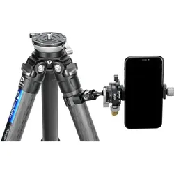Leofoto 25mm Multifunktionsklammer für Stativbein (Stativadapter), Stativ Zubehör, Schwarz