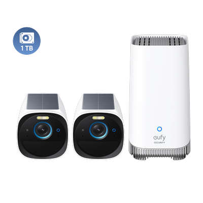 eufyCam S330 (eufyCam 3) + 1 TB Hard Drive White